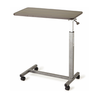 Table élévatrice mobile réglable et personnalisable PL035 avec vérin à gaz verrouillable en acier pour mobilier