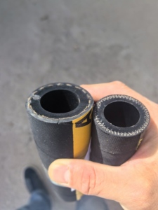 Tuyau en caoutchouc noir résistant à l'usure à haute pression transport de cendres sablage élimination de la <span class=keywords><strong>rouille</strong></span> pulvérisation jointoiement aspiration/tuyau de soufflage de sable - Product Image 3