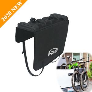 <span class=keywords><strong>Hayon</strong></span> de <span class=keywords><strong>camion</strong></span> Pickup Plaquettes Vélo <span class=keywords><strong>Hayon</strong></span> Couverture pour Vélo <span class=keywords><strong>avec</strong></span> 2 Vélo Sécurisé Cadre Sangles - Product Image 2