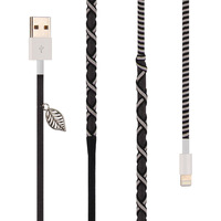 Kabel Pengisian Daya USB 5v3a Berbahan Logam Kepang, Kabel Data Android Tipe C Pengisian Cepat Satu Ujung