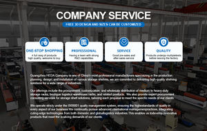 رف تخزين عالي الجودة شديد التحمل ونظام أرفف انتقائي ومحمي من التآكل للمستودعات مباشرة - Product Image 4