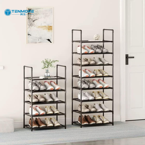 <span class=keywords><strong>Zapatero</strong></span> <span class=keywords><strong>Modular</strong></span> de Múltiples Niveles con Opción de 10 Niveles para Almacenamiento de Zapatos de Gran Capacidad - Product Image 4