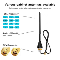 Antenne de cabinet WiFi 2,4 GHz 5G 3-5dBi étanche à montage par vis omnidirectionnelle pour passerelle IoT