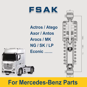 Vente directe d'usine, amortisseur de suspension arrière pour camion lourd 9408901819 MB Cab - Product Image 4