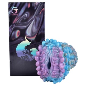 Copa de Masturbación Masculina GEEBA Anemone, Estimulador de Pene de Silicona Suave, Vagina Realista, Masajeador de Próstata, Juguete Sexual para Adultos - Product Image 4