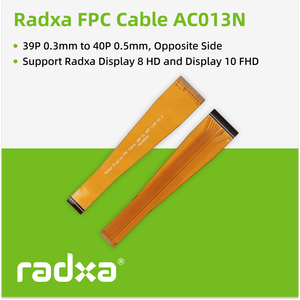 40P To 39P FPC Flexible <b>Display</b> <b>Cable</b> 100mm Compatible Radxa <b>Display</b> 8HD 10HD 10FHD ROCK 4C+ 5A 5B Radxa - Product Image 1