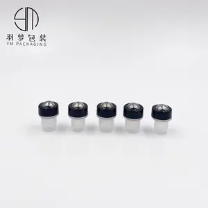 16mm / 18mm Transparent Plastic Roller Steel Roller Ball With Roller Bottle Holder