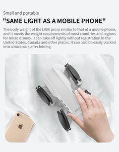 Aijh L900 Pro SE RC <span class=keywords><strong>Drone</strong></span> Không Chổi Than Chuyên Nghiệp Không Người Lái Trên Không Xe Dài Phạm Vi Với 4K HD Máy Ảnh RC Bay Không Người Lái - Product Image 3