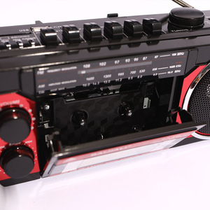 Factory Custom Retro Portable Cassette Player With FM AM SW Radio <b>USB</b> TF Slot <b>Bluetooth</b> Rechargeable Boombox For Home Car Gift - Product Image 5