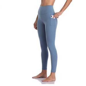 गर्म बिक्री महिलाओं उच्च कमर योग पैंट ट्यूमर नियंत्रण लेगिंग उच्च गुणवत्ता वाले हिप लिफ्ट महिला फिटनेस लेगिंग - Product Image 3