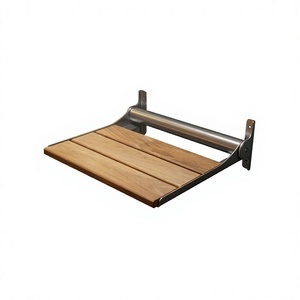 Folding Shower Seat Wall Mounted Shower Shelf <b>for</b> <b>Bathroom</b> - Product Image 2