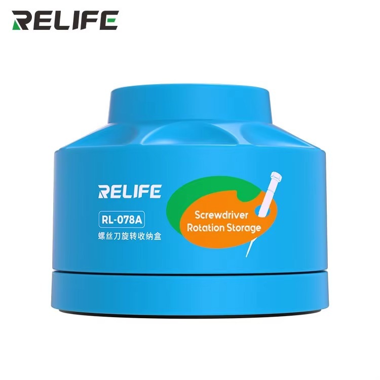 RELIFE RL-078A Screwdriver Rotating Storage Box - 14 Holes