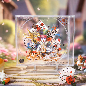 Pegatinas 3D Impermeables de PET con Temática de Póker Vintage, Pegatinas de Paisajes de Cuentos de Hadas, Pegatinas Decorativas para Manualidades, Regalo de Cumpleaños para Niños - Product Image 3
