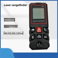Télémètre laser portatif infrarouge numérique, ruban à mesurer électronique, portée 40m-100m, garantie 3 ans pour usage domestique