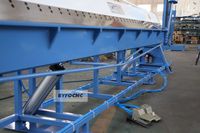 BYFO cintreuse de tôles en acier inoxydable 1500mm cintreuse de conduits d'air comprimé pneumatique