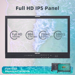 SEETEC P238-9HSD 23.8 "3G-SDI 4K HDM moniteur de diffusion usine directe 1920x1080 IPS LCD B2B personnalisable 4K moniteur de diffusion - Product Image 3