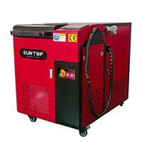Mesin Pembersih Laser Genggam 1500W 2000W 3000W Penghilang Lapisan Oksida Minyak Cat Karat Logam Mesin Penghilang Karat Laser