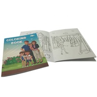 Impression de brochures d'art personnalisées de haute qualité à prix abordable, avec impression de photos, coloration, peinture, dessin, reliure agrafée, format personnalisé, machine avancée