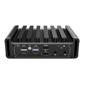 มินิพีซี BKHD G31S J6412 J5005 ไร้พัดลม 4 Intel I226V 2 พอร์ต 5GbE LAN ไฟร์วอลล์ อุปกรณ์ VPN Router - Product Image 2