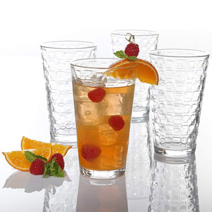 Tasse en verre à vin élégante et sans plomb <span class=keywords><strong>Raymond</strong></span> à jus transparent décoré créatif - Product Image 5