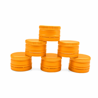 Capuchon en aluminium ROPP anti-effraction de 28 mm avec doublure en TPE, couvercle métallique étanche pour bouteille de vodka, whisky, liqueur, logo personnalisé