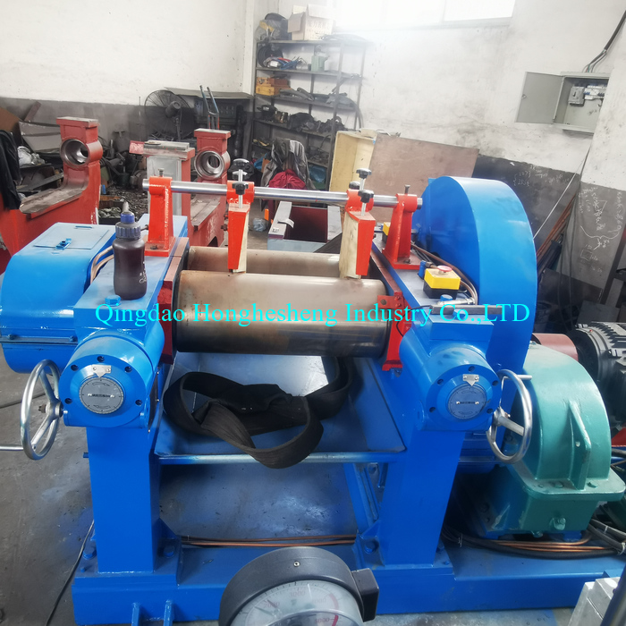 XK250 Lab Rubber Mixing Mill 10inch silicone rubber mill mixer