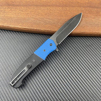 Couteau de poche de qualité supérieure pour l'extérieur, lame 8CR13, manche en acier G10, couteau pour le camping et la randonnée, personnalisable OEM
