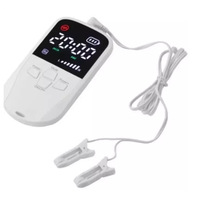 GLEAMWELL JKG-WL12 Appareil Portable de Stimulation du Sommeil par Microcourant CES à Clip d'Oreille, Masseur Auriculaire Portatif