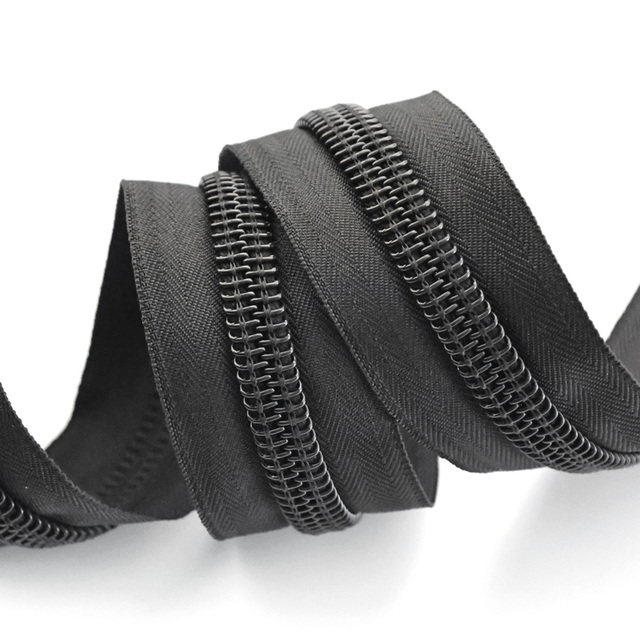 All Sizes Long Chain Nylon Zipper 200 Meters by Roll 10 Nylon Long Chain Zipper for Tents Sleeping Bags Nylon Zipper in Roll