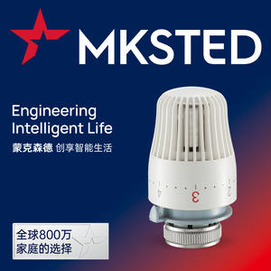 Module thermostatique MKSTED avec thermopompe, volant de réglage manuel, type droit, action de commutation, automatisation industrielle A120 - Product Image 2