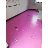 Revêtement de sol en vinyle PVC écologique amovible et antidérapant pour salle de sport et école, avec système d'interverrouillage au design moderne, idéal pour le badminton en intérieur