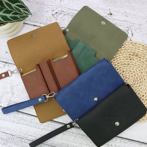 Stocked 4 Colors Divided Design PU Leather Portable Fashion Promotional <b>Card</b> Organizer Box Storage Slots for Poker <b>Playing</b> <b>Cards</b> - Product Image 1