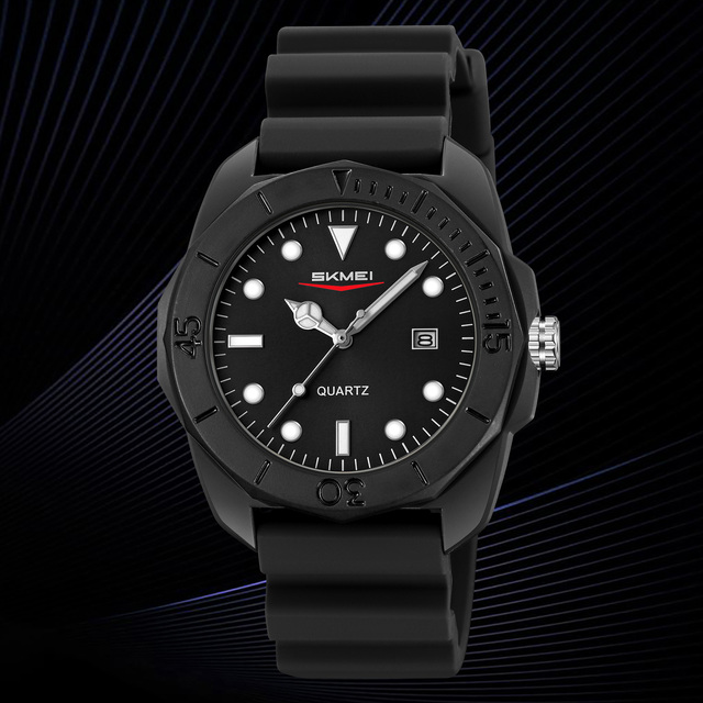 Trending Watches Minimalist High-End Solid Color Quartz Watch Model 2393 Plastic Case