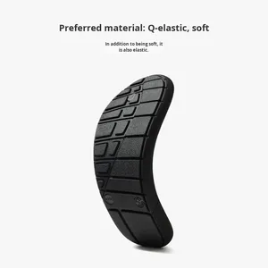 Infradito estivo di fascia alta da uomo antiscivolo antiscivolo con suola morbida sandali eleganti pantofole da spiaggia in PVC da esterno - Product Image 3