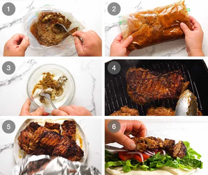 OEM Premium Authentique Shawarma Boeuf Assaisonnement en Poudre Séché Mélange d'épices du Moyen-Orient pour Griller Mariner Wraps Pratique - Product Image 3
