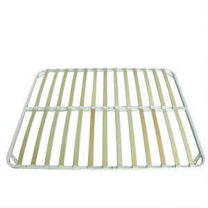 WISNTAR 침실용 원목 슬랫 침대 금속 프레임 다리 포함 싱글/퀸/풀/킹 사이즈 - Product Image 5
