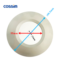Microscope métallurgique et métallographique inversé trinoculaire optique 50X-500X avec caméra, fabriqué par le fabricant
