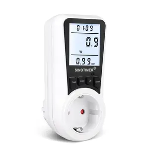 DDS109L 230V 16A Backlit Home Smart Energy Meter Power, Voltage, and Current Billing Measurement Socket 230V 13A Power Meter