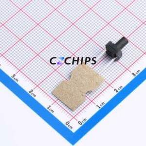 TSX06121-090B333DA-L2000 Tactile Switch Through hole,6.1x6.1mm Switch Single Pole Single Throw Round Button 1.8N 6.1mm - Product Image 2