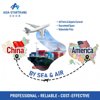 Service de logistique maritime et aérien FCL (conteneur complet) Chine-USA