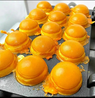 Meilleure vente gaufrier bâton fabricant antiadhésif nouvelle boule à bulles forme caille oeuf brochette petit déjeuner gâteau boulanger Commercial