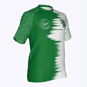 เสื้อฟุตบอลสีเขียวขาวแบบกำหนดเองได้  ขายส่งแท้จาก Yupoo - Product Image 3