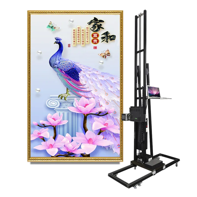 Faith Nuevo diseño UV vertical repuestos hkhr impresora 3D máquina de impresión de pared ar