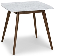 Table en marbre bois nordique tapisserie d'ameublement moderne cuisine maison salle à manger Table à manger extérieure