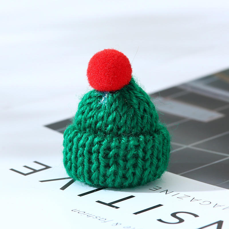 Palla verde per cappello di Natale