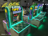 Machine de jeu d'arcade à monnayeur pour enfants, modèle ACS Hot Sale, jeu de frappe à la souris et petit OVNI, pour usage intérieur