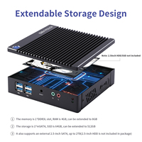 Compact RK3568 ARM-based NUC Mini Box PC Desktop Micro Computer DDR4 Fanless Design for Industrial KIOSK/Home Office