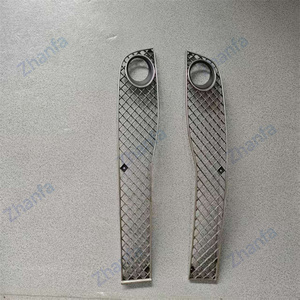 Para Mullin, Cubierta de Luz Antiniebla Delantera Inferior Original Usada, Rejilla de Entrada de Aire con Orificio para ACC, Polipropileno, Ajuste Universal - Product Image 3