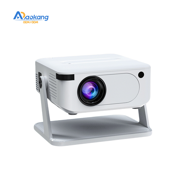 4K Mini 720p Projector 200Lumens Full HD Android 11 Wifi Portable Projector for Business Meeting Rooms & Home Theater