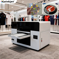 Imprimante à plat UV A3 Lainkjet 4050 pour l'impression par transfert thermique de logos en silicone TPU, machine d'impression de logos sur vêtements